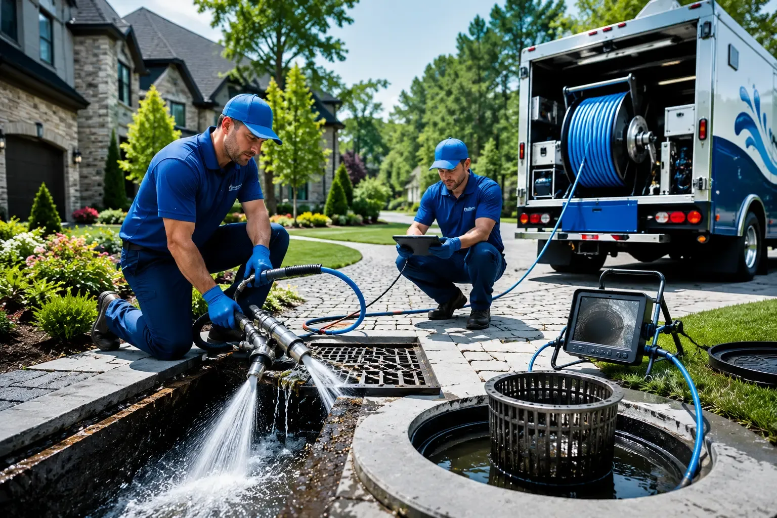 Local outdoor drain cleaning professionals in Guilford, ME