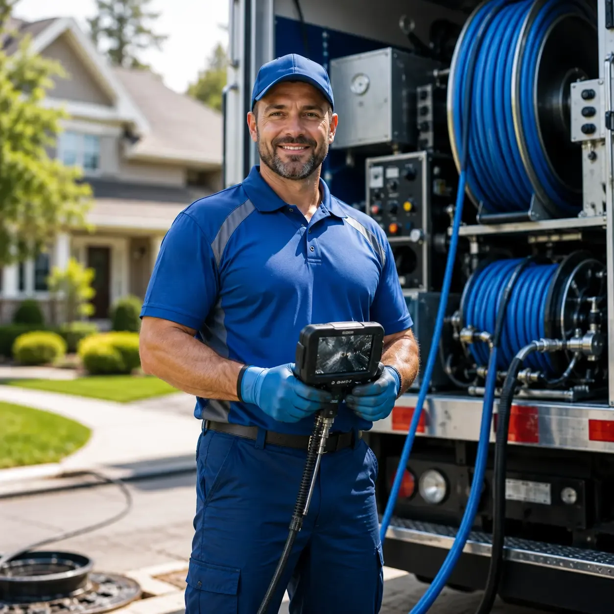 Local outdoor drain cleaning specialists in Guilford, ME